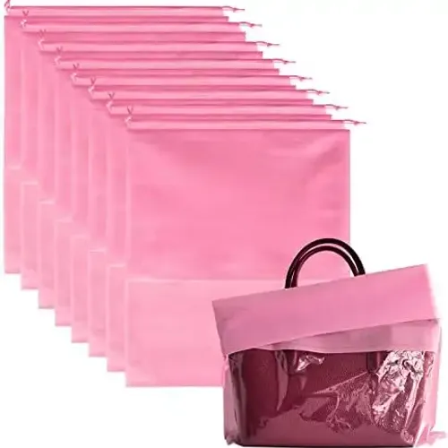 Lot De 10 Pochettes De Rangement Anti-poussière Pour Sacs À Main 