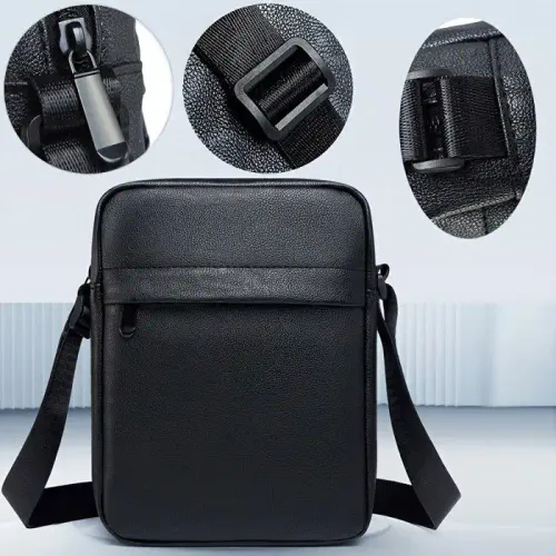 Sac À Bandoulière - Cuir Synthétique - Multifonctionnel