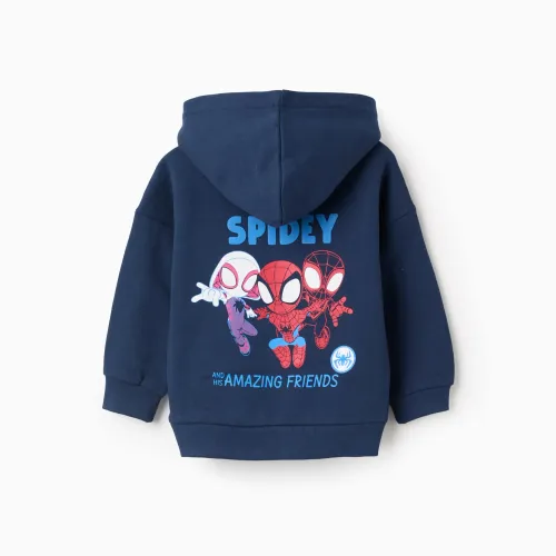 Sweat Gratté Avec Capuche Pour Bébé Garçon Spidey