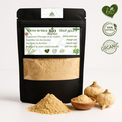Maca Poudre Pure Qualité Premium