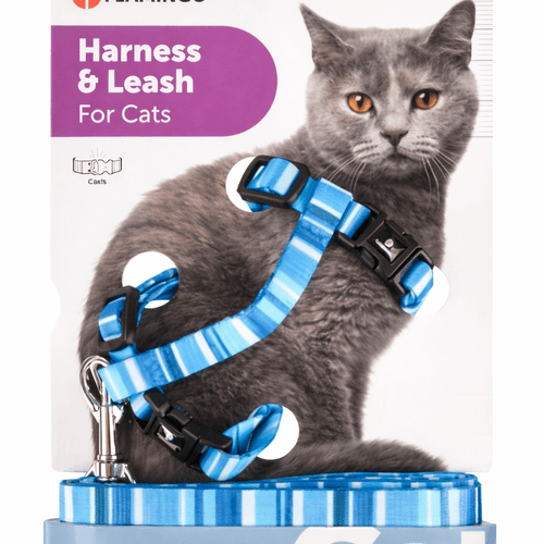 Harnais & Laisse Réglables Pour Chat