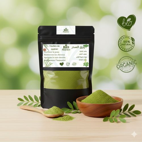 Sidr Jujubier Poudre Fine Pure Qualité Herboristerie