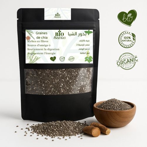 Graines De Chia Beldi Qualité Supérieure Cuisine Healthy