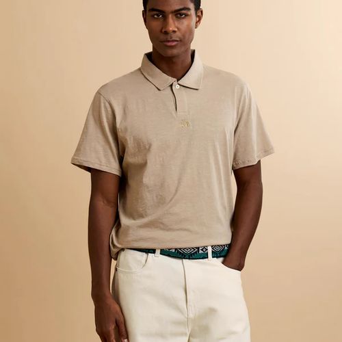 Polo En Jersey Flammé De Coton - Yoojoon