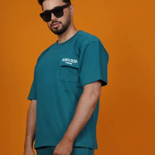 T-shirt Oversize Avec Des Manches Courtes