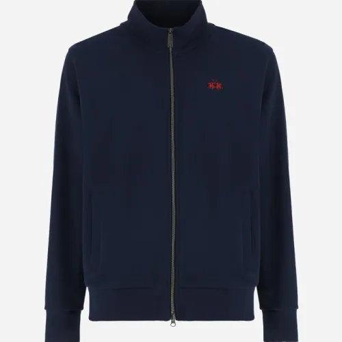 Sweat-shirt Zippé En French Terry De Coton – Caden