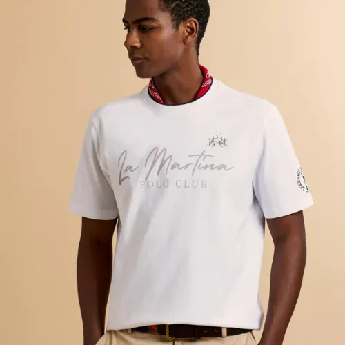 T-shirt En Jersey Épais « Polo Club » – Clodoveo  