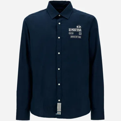 Chemise En Coton Et Lin Polo Team Argentina - Cornelio