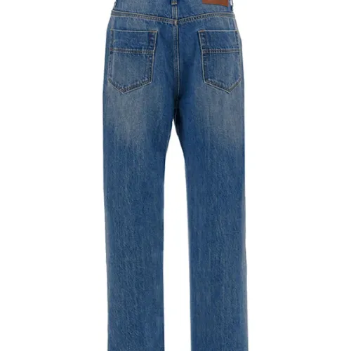 Jean En Denim Délavage Moyen Coupe Regular En Coton – Carl