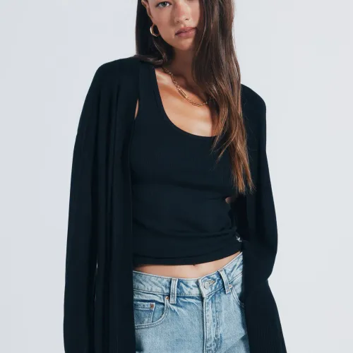 Cardigan Léger Ouvert