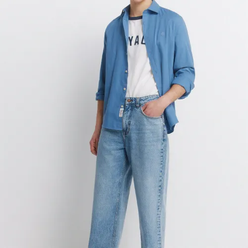 Chemise Texturée Style Casual