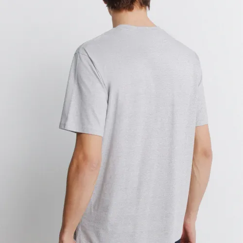 T-shirt Manches Courtes Rayures Injectées