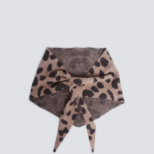 Bandana En Jersey À Imprimé Animal