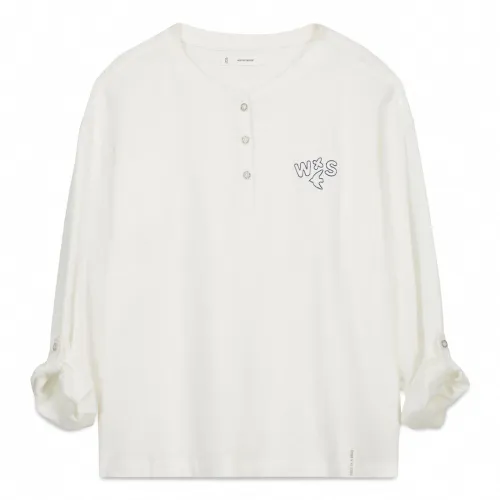 T-shirt À Manches Longues 100 % Coton