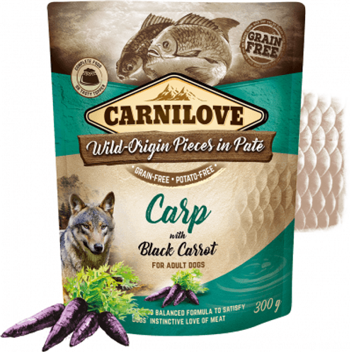 Dog Paté Carp With Black Carrot