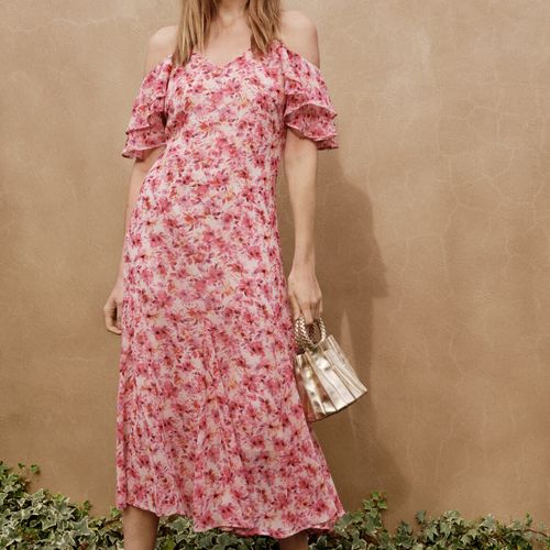 Robe À Imprimé Floral