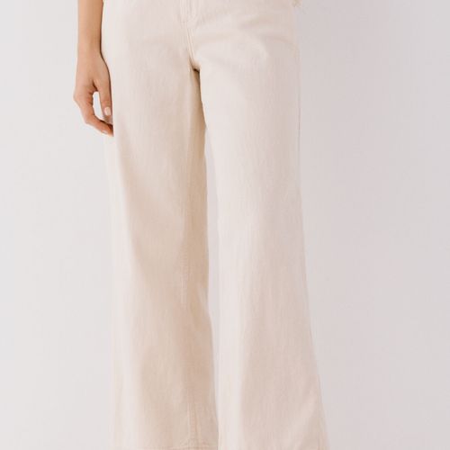 Pantalon En Sergé Sergé