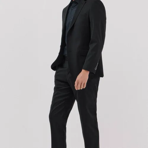 Chemise Habillée Unie En Coton Et Tencel