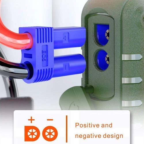 Konfulon Démarreur D'urgence De Saut De Voiture, Batterie D'alimentation, Avec Double Sortie Usb, Torche Led, Sos, Batterie D'alimentation 12v 9800mah