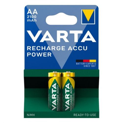 Batterie Rechargeable Accu Lr6 (aa) 1,2v Nimh - 2 Piles 2100mah