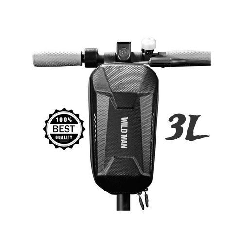 Sac De Rangement Pour Trottinette Electrique / Velo, Etanche À Coque Rigide 3l