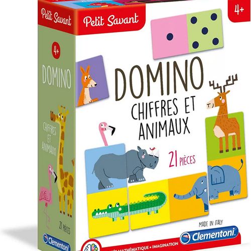 Domino Chiffre Et Animaux