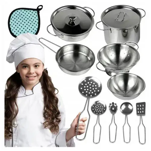 Ensemble De Ustensiles De Cuisine Simulé Pour Enfants