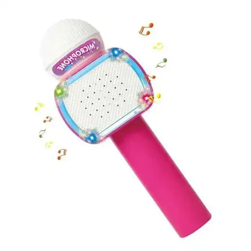 Jouet Microphone Sans Fil Bluetooth Avec 3 Boutons De Contrôle