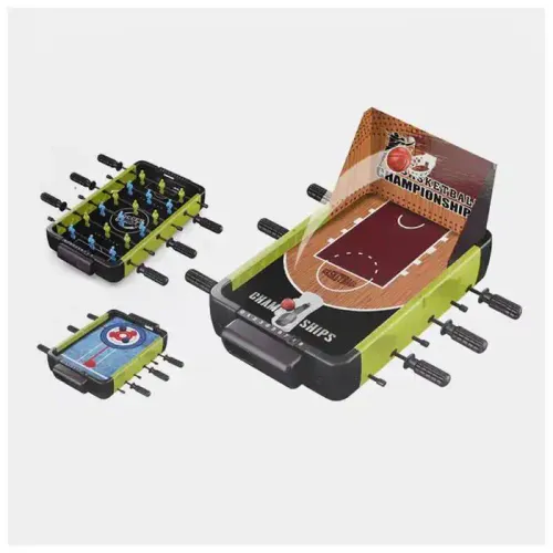 Ensemble De Table Multi-jeux 3 En 1