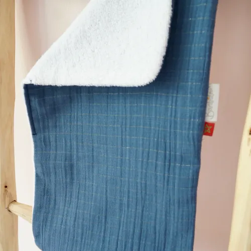 Serviette De Rot Bavoir Dépaule Bleu Marine