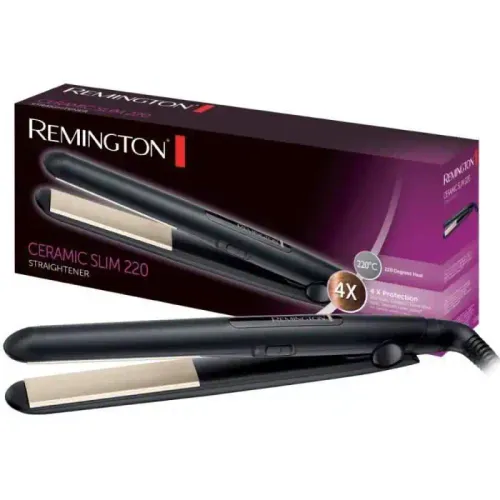 Remington S1510 Fer À Lisser Lisseur Plaques Flottantes, Tourmaline Ionique, Céramique, Antistatique, Glisse Facile, Léger