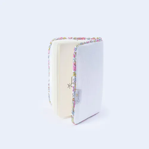 Gaze Blanc Liberty Protège Carnet De Santé