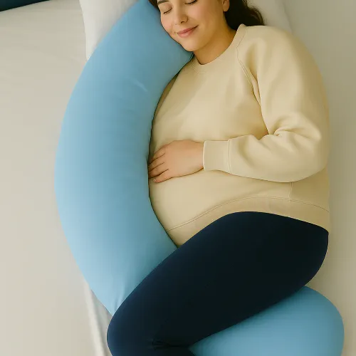 Coussin De Grossesse Bleu Ciel