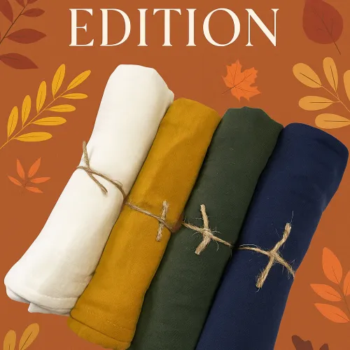 Autumn Edition : Lot De 4 Maxi Langes