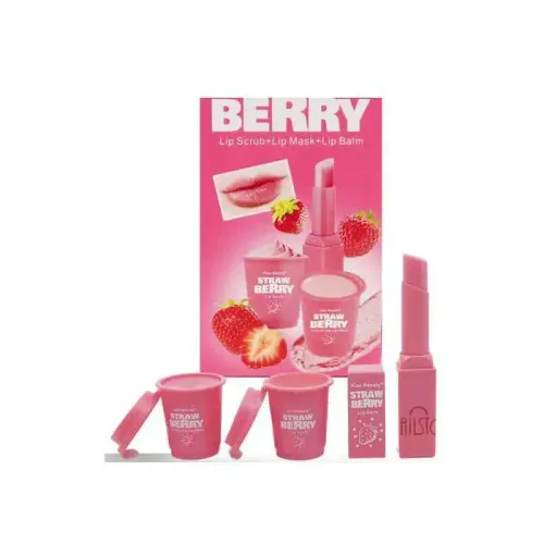Pack De 3 Mask Et Baume Et Gommage À Lèvres, Best Lip Care