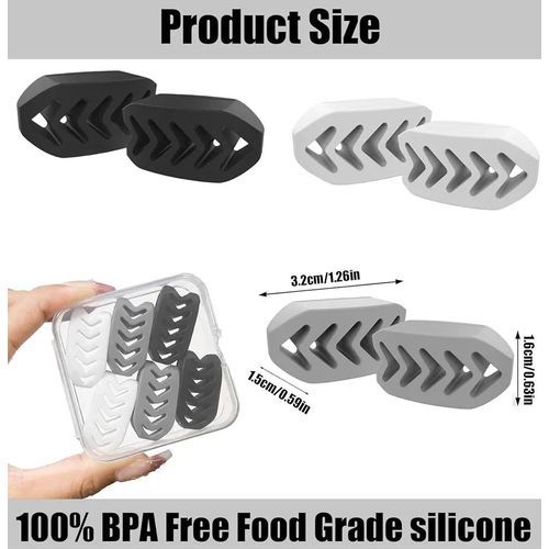 6pcs Jaw Exercise Set 3 Resistance Levels