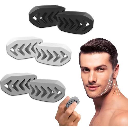6pcs Jaw Exercise Set 3 Resistance Levels