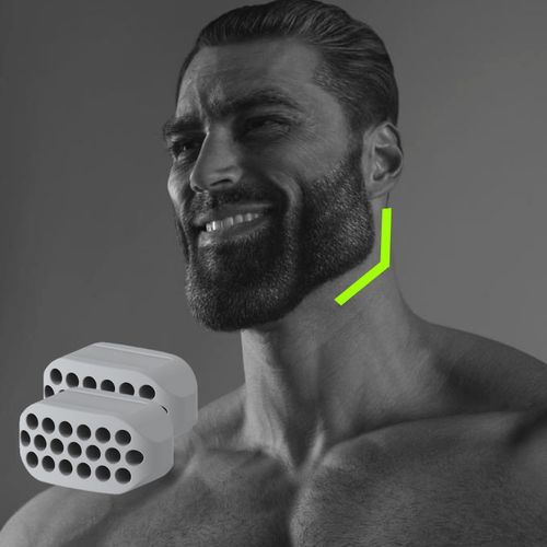 2pcs Jawline Exerciseur Balle Faciale - Fitness Anti-âge