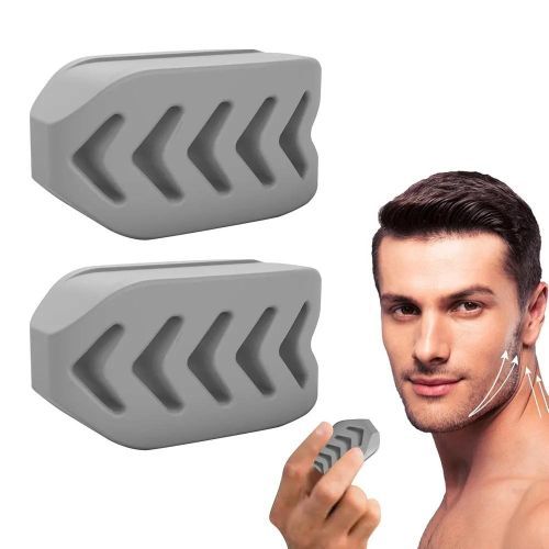 2pcs - Jawline Exerciseur Balle Faciale - Mâchoire Muscle