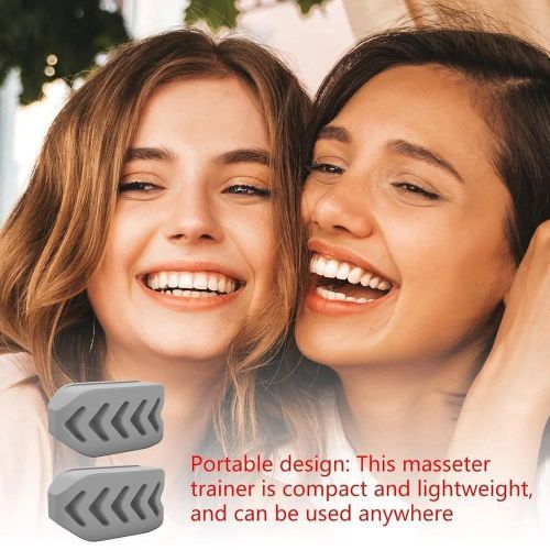2pcs - Jawline Exerciseur Balle Faciale - Mâchoire Muscle