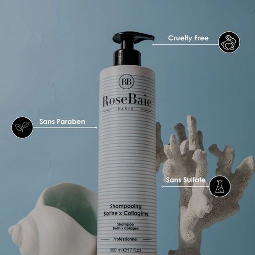 Biotine & Collagène – Shampoing Réparateur Professionnel