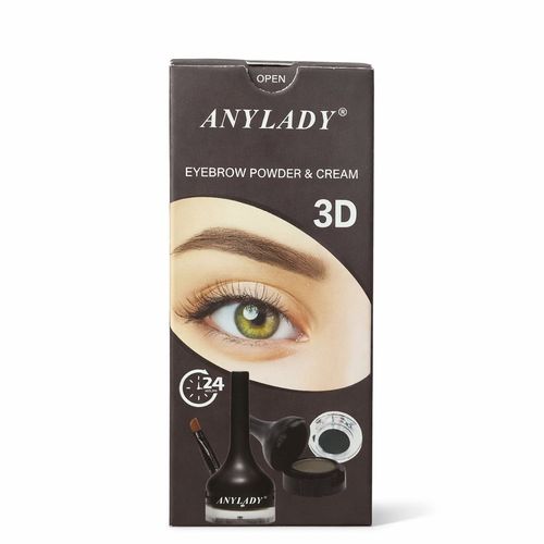 Poudre & Crème Sourcils – Longue Tenue 24h