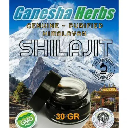 Shilajit Pur 100% Résine Himalaya Certifiée Bio 30 G
