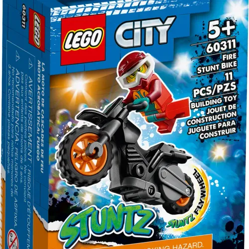 La Moto De Cascade De Feu