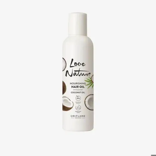 Huile Nourrissante Pour Les Cheveux À L'huile De Noix De Coco Love Nature