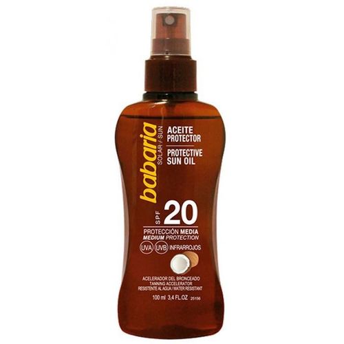Babaria Solar Sun Coconut Huile Spf 20, 100ml