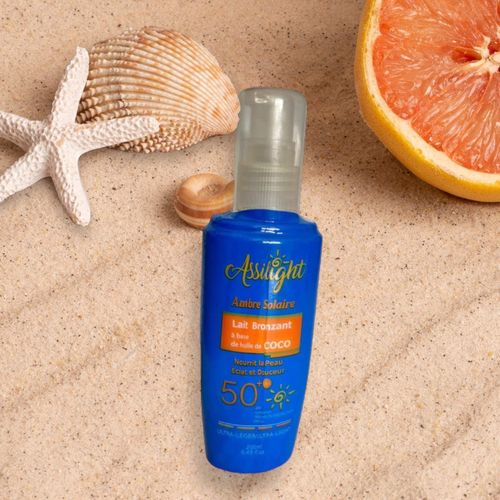 Ambre Solaire Lait Bronzant -  La Noix De Coco