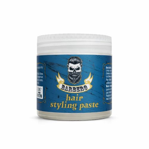 Barbero Hair Styling Paste – Pâte Coiffante Professionnelle Homme, Fixation Naturelle, Finition Propre