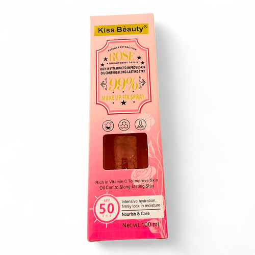 Rose – Make Up Fix Spray 99% Naturel 100ml Spf 50