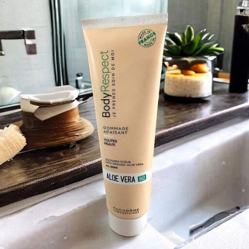Gommage Apaisant À L’aloe Vera Bio